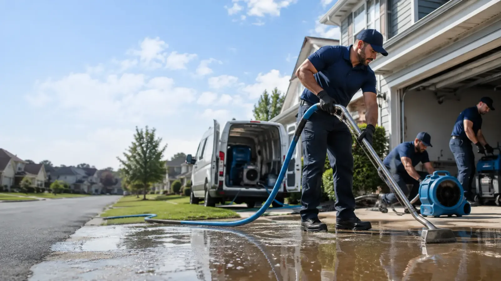 Flood Damage Restoration in Yorktown, AR